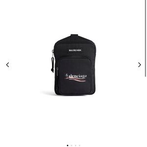 ✨ NWT Balenciaga Explorer Political Stencil Logo Crossbody Messenger Bag ✨